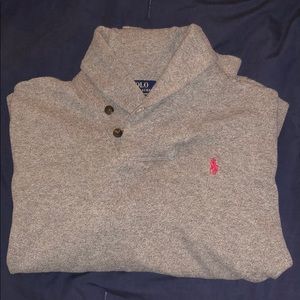 Polo Long sleeve collared sweater